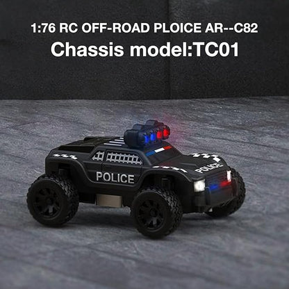 Turbo Racing 1:76 Scale RC Sport Car Table Racing 2.4GHZ Remote Control Mini Model Crawler Car with Full Proportional RTR for Adults Gift (C82)