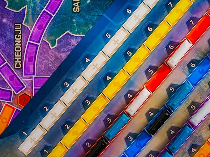 Asmodee Ticket to Ride Iberia + South Korea Board Game Expansion - Train Route Strategy Game Family Fun for Kids &amp Adults Ages 8+ 2-6 Players 30-60 Minute Playtime