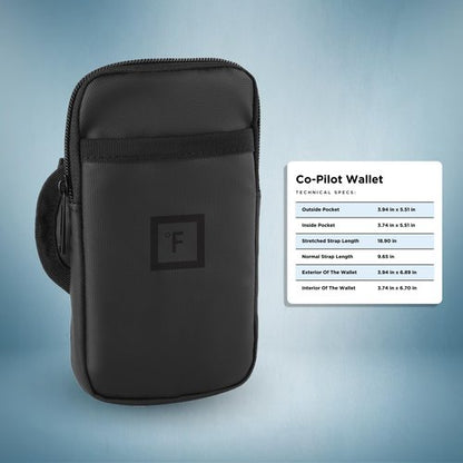 IRON °FLASK Water Bottle and Tumbler Wallet for On-the-Go Storage - Water Resistant, Adjustable, Organized Compartments, Stylish - Perfect for Active Lifestyles - 4 x 6.9 inches