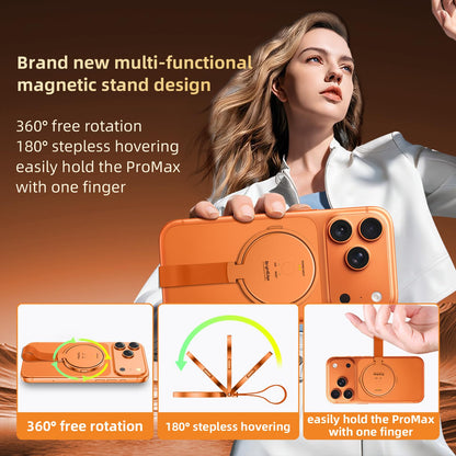 KECHOXAI AI Translator Device 146 Languages, Real-Time Voice Translator with Magnetic Stand, Offline Translation, Photo & Text Translator, Portable Language Translator for Travel
