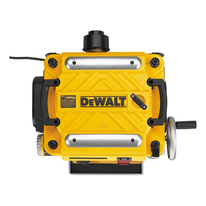 DEWALT Planer, Thickness Planer, 13-Inch, 3 Knife for Larger Cuts, Two Speed 20,000 RPM Motor, Corded (DW735)