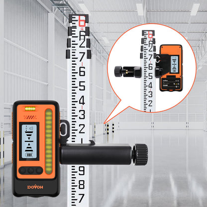 DOVOH K4 4D Laser Level with Receiver and Tripod, Class Ⅱ