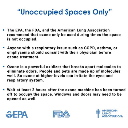 OdorFree Estate 4000 Ozone Generator for Eliminating Odors from Large Homes & Offices, Townhouses and Commercial Spaces at their Source - Easily Treats Up To 4000 Sq Ft