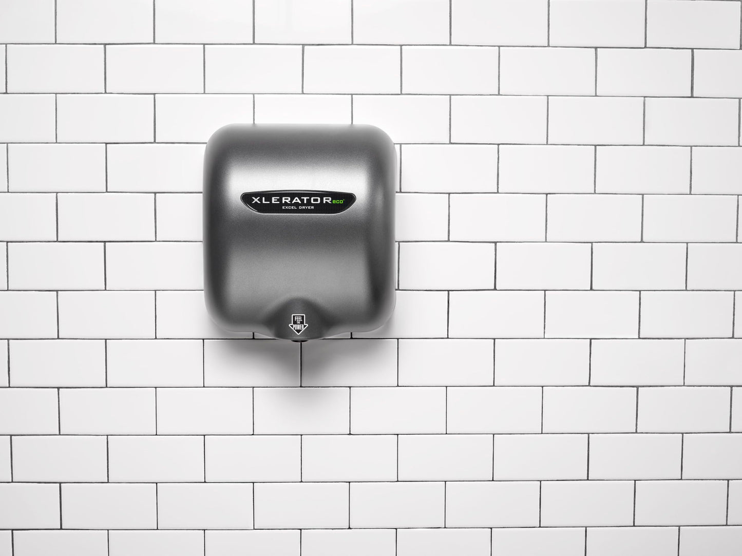 Excel Dryer XL-GR-ECO XLERATOR Hand Dryer Textured Graphite Cover 110-120V