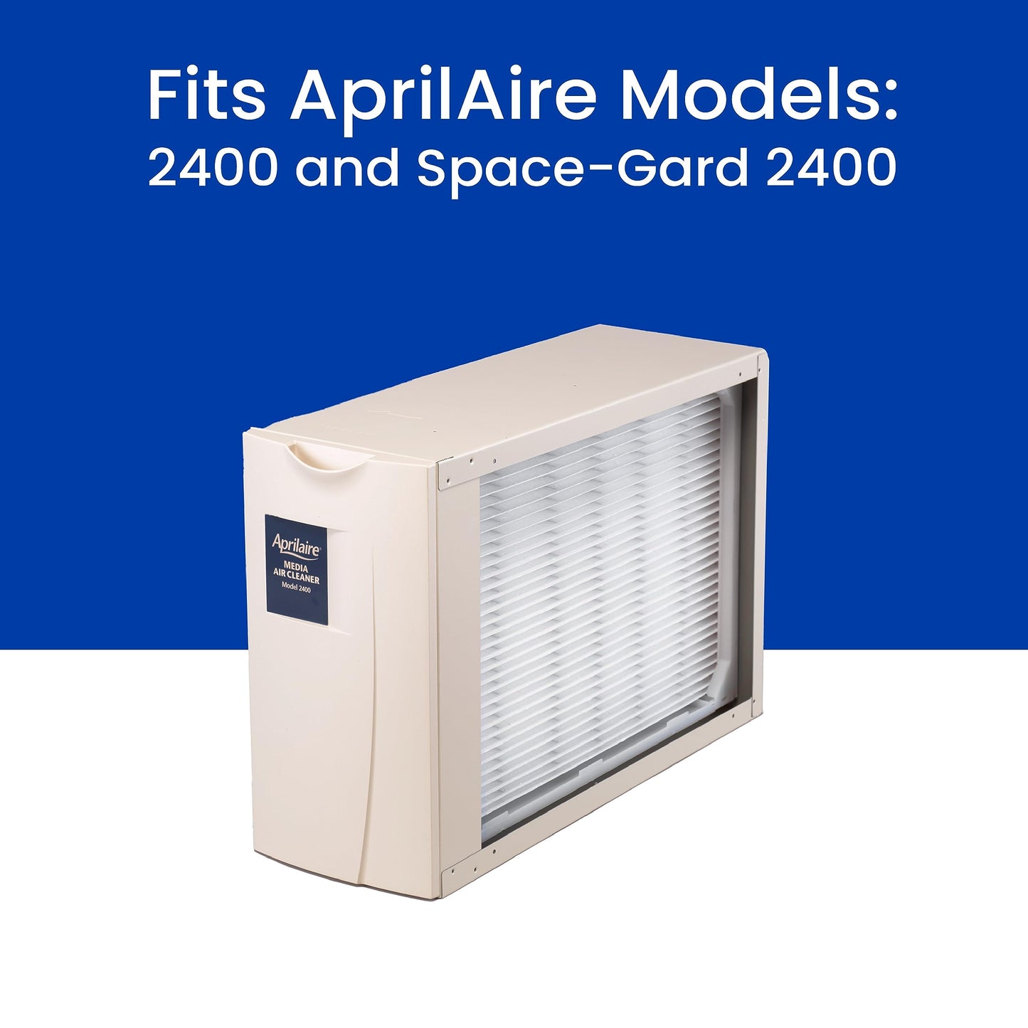 AprilAire 401 Replacement Furnace Filter for AprilAire 2400, Space-Gard 2400 Whole-House Air Purifiers - MERV 10, 16x25x6 Air Filter (Pack of 10)