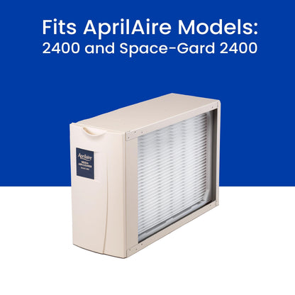 AprilAire 401 Replacement Furnace Filter for AprilAire 2400, Space-Gard 2400 Whole-House Air Purifiers - MERV 10, 16x25x6 Air Filter (Pack of 10)