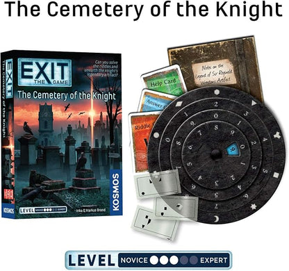 EXIT: The Game 4-Pack Escape Room Bundle | Season 4 | Theft on the Mississippi | Stormy Flight | Cemetery of the Knight | Enchanted Forest | Family-Friendly Cooperative Game | 1 to 4 Players