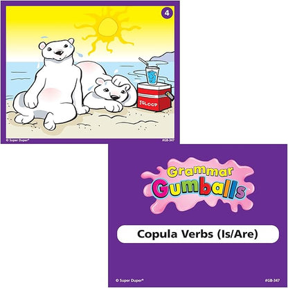 Super Duper Publications | Grammar Gumballs® Board Game | Educational Learning Resource for Children