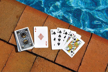 Swimline Inflatable Blackjack Game Table Raft with Waterproof Cards Green/Brown 60/40/12