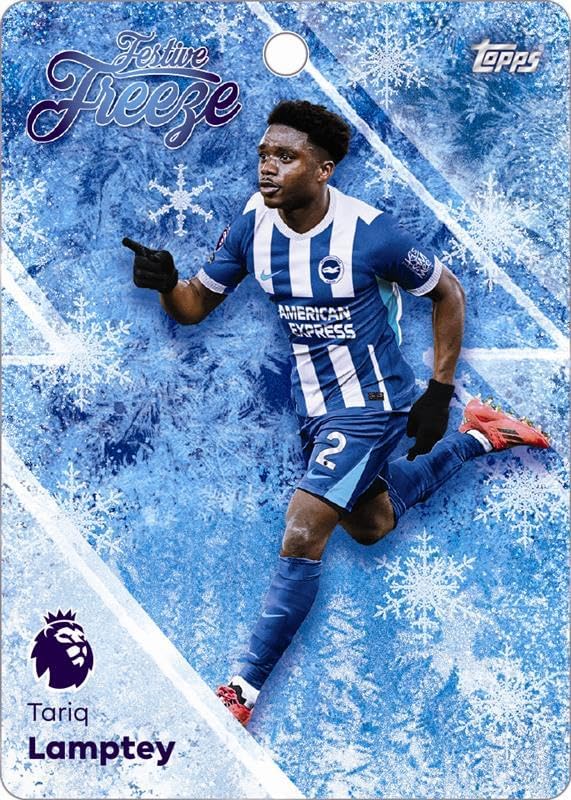 Topps Premier League 2026 - Debut Edition - Advent Calendar (96 Festive Parallel cards plus 24 Festive Freeze cards)