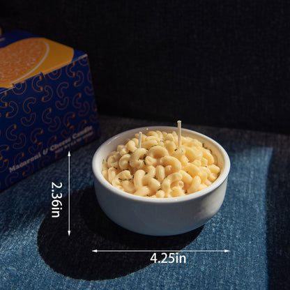 Cheese Pasta Candle for Home Scented Vegetable Wax Candle