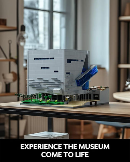 Nifeliz Museum of Nature and Science Building Set Gift Idea for Lovers of Museums Buildable Display Model Addition to The Modular Buildings Collection (3373 PCS NF10286)
