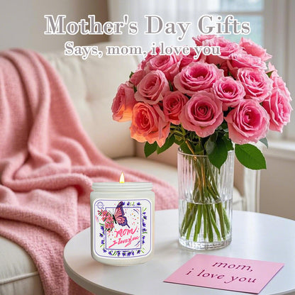 Mothers Day Gifts for Mom from Daughter SonScented Candles for Home, Aromatherapy Candle for Relaxing, Soy Candles Non Toxic, 50 Hour Long Burning, Funny Birthday Gifts for Women