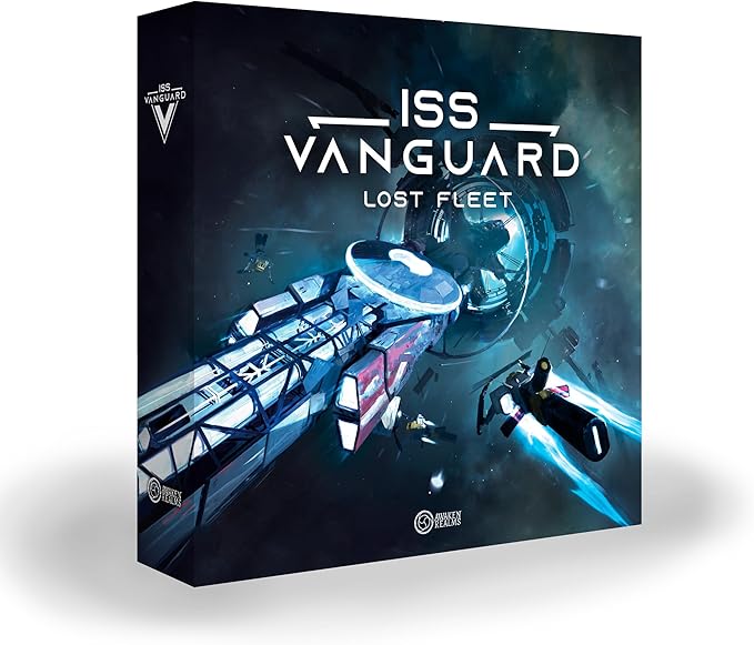 ISS Vanguard: Lost Fleet Board Game Expansion - Exclusive Add-Ons Varied Missions &amp Challenges! Cooperative Sci-Fi Adventure Game Ages 14+ 1-4 Players 90-120 Min Playtime Made by Awaken Realm