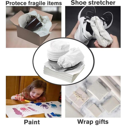 12 * 12 inch Packing Paper for Moving 100 Sheets Protecting Fragile China and Glasses,Small Wrapping Paper for Shipping and Moving Box Filler