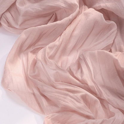 Socomi 6pcs Pink Cheesecloth Table Runner Summer Boho Rustic Gauze Dusty Pink Farmhouse 120 inch 10FT Cheese Cloth Sheer Runner for Wedding Party Baby Shower Birthday Home Decor