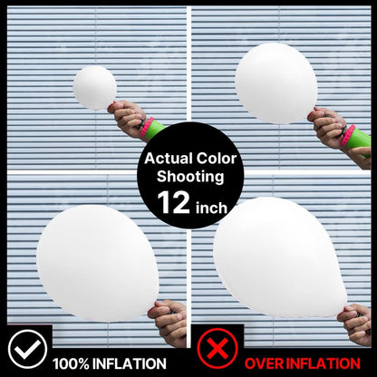 PartyWoo White Balloons 155pcs Different Sizes Pack of 18 12 10 5 Inch Matte White Latex Balloon Arch Kit Garland for Wedding Bridal Graduation Baby Shower Birthday Party Decorations White-Y13
