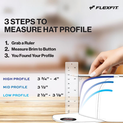 Flexfit Mens Delta Seamless Baseball Cap, Dark Grey, Large-X-Large US