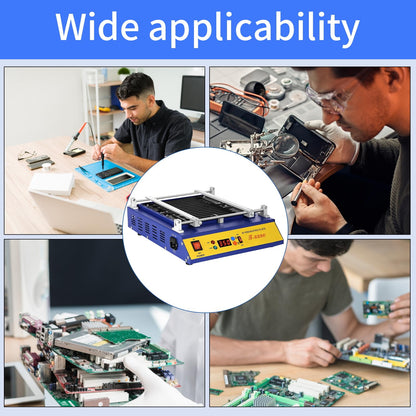T8280 Soldering Station,1600W IR-Preheating Oven,Infrared Pre-Heating Rework Station PCB SMD BGA Solder Repair Hot Air Rework Station