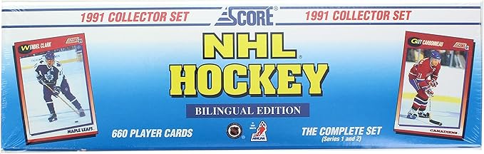1991-92 Score Hockey Canadian Bilingual Edition Factory Sealed Set Complete 660