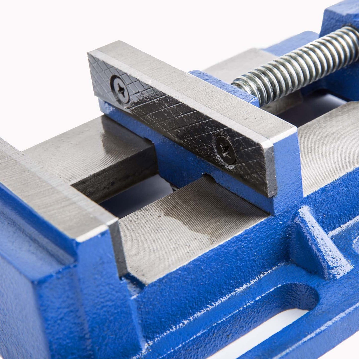 Forward 5-Inch Bench Vise Ductile Iron with Channel Steel and 360-Degree Swivel Base HY-30505-5In (5") & Forward Drill Press Vise 4", Q194A