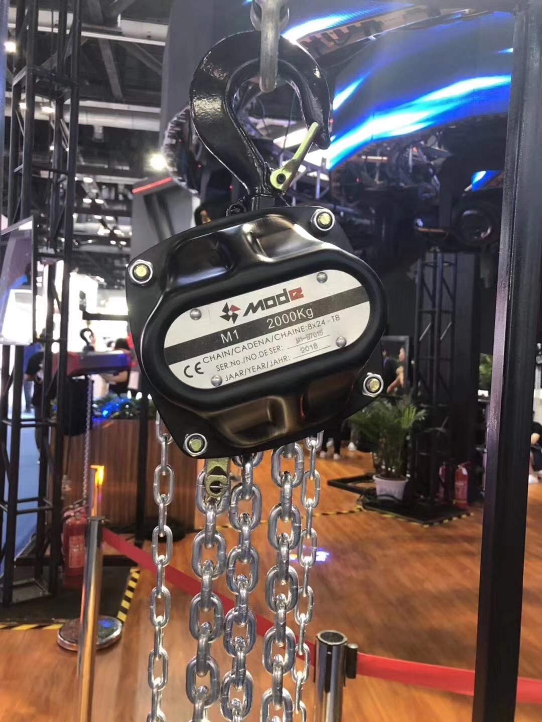 Mode Manual Hand Lifting Chain Block Hoist 2 Pieces 2TON 4400LBS Capacity with 30ft. Chain¡­