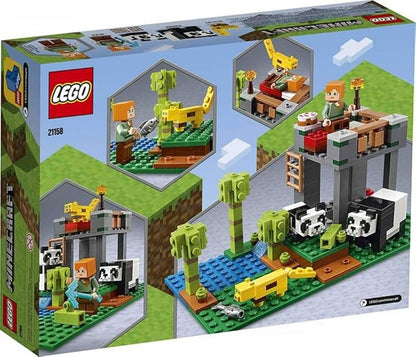 LEGO Minecraft The Panda Nursery 21158 Construction Toy for Kids Great Gift for Fans of Minecraft and Pandas (204 Pieces)