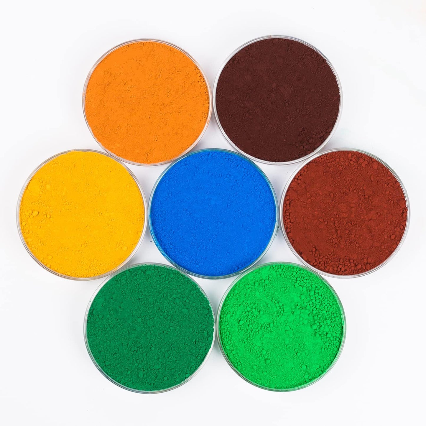 GOODTAKE 10 Pounds Bulk Concrete Pigment, Brown Iron Oxide Pigment Powder, Concrete Cement Dye Color Powder for Pastel Tile Paint Cement Mortar Grout (Brown, 10 Pounds)