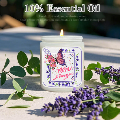 Mothers Day Gifts for Mom - Scented Candles for Home, Aromatherapy Candle for Relaxing, Soy Wax Candles, 50 Hour Long Burning, Birthday Gifts for Women