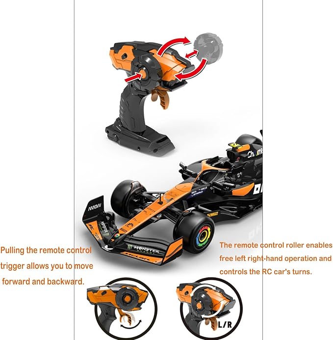 1/14 F1MCL Alloy Remote Control Car Formula 1 Collector Edition Adult RC Racing Car Model Gift for Hobbyists