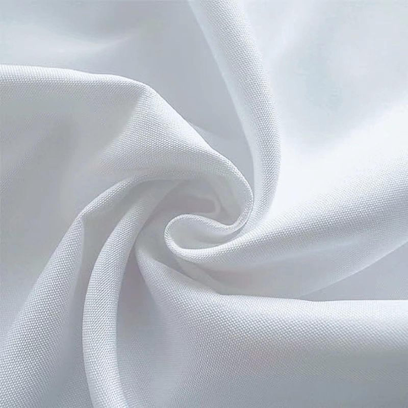 RAINISH 8 Pack White Table Cloth 60 x 102 Inch Polyester tablecloths for 6 Foot Rectangle Tables, Stain and Wrinkle Resistant Washable Fabric White Table Covers for Parties, Wedding, Banquet, Dining