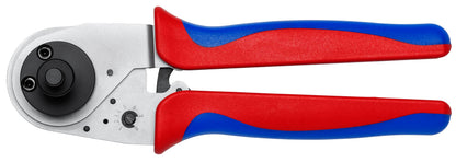 KNIPEX Tools 97 52 67 DT Crimping Pliers - Four-Mandrel For DT Contacts, 9"