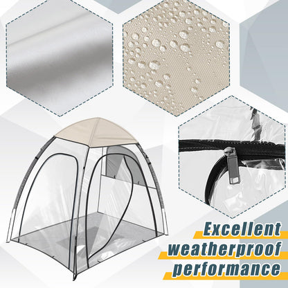 Woanger 1 Set Extra Large Tile Saw Shack 70. 8 x 51. 2 x 63 Inches Wet Tile Saw, Shack Easy-to-Assemble, Collapsible Storage Tent