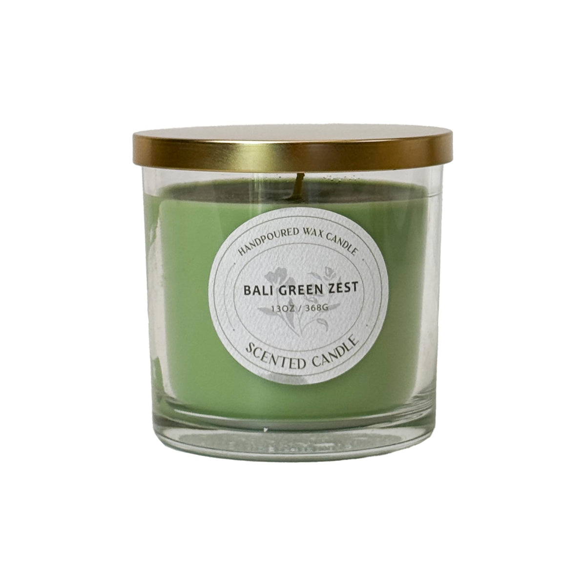 Signature Scented Candle 13oz with Lid – CW Studio Color Sprayed Glass Jar, Clean Burn Soy & Paraffin Wax, Smokeless Long Burn, Home Decor & Gift Giving