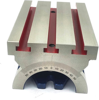 Buyohlic Tilting Milling Table Cast Iron Body Robust, Heavy Duty & Durable ((5" x 7" Inch II 125 x 175 mm))