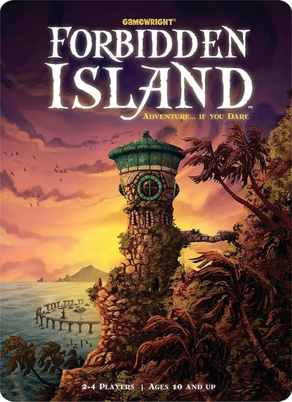 Gamewright - Forbidden Island - Cooperative Strategy Survival Board Game 2-4 Players