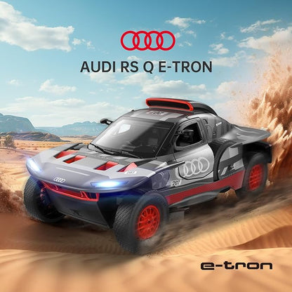 RASTAR Remote Control Car 1/14 Audi RS Q e-Tron E2 Rally Off-Road RC Sports Race Car Audi Toy Vehicle for Kids