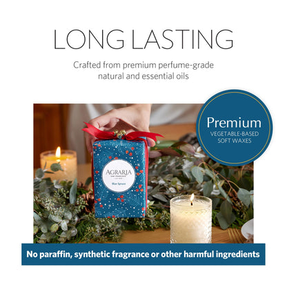 AGRARIA Scented Candles, 7 Oz, Long-Lasting Scented Candles for Home, Elegant Home Fragrance Gifts for Men and Women