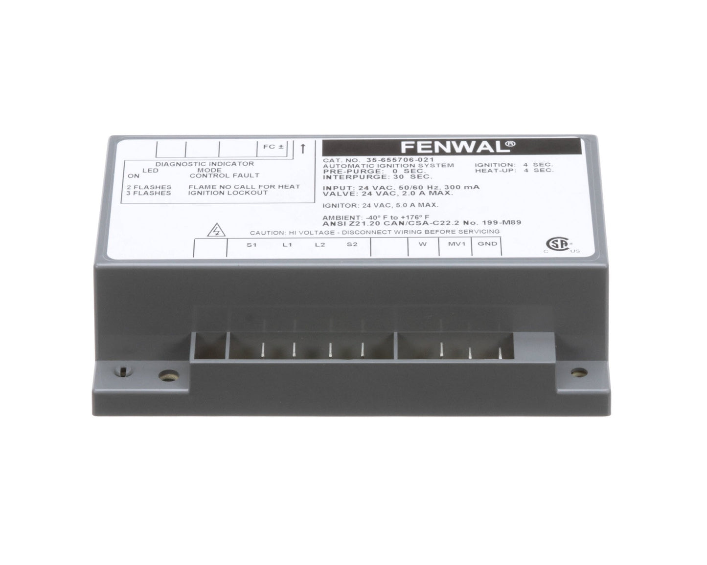 LBC Bakery Equipment 80300-18 Ignition Control 4 Try Limo