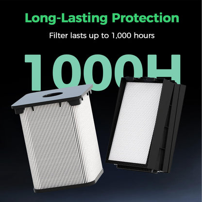 Creality Smoke Purifier Falcon AP1 for Laser Engraver, 5-Layer Filtration 360° Full-circle Purification for Dust & Odors,Display Screen and APP Control, PM2.5 Monitoring
