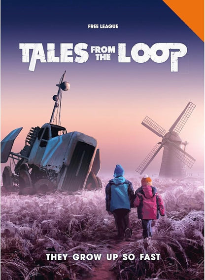 Free League Publishing: Tales from The Loop: They Grow Up So Fast - Hardcover RPG Book Roleplaying Game 4 Mysteries Set Over 4 Seasons