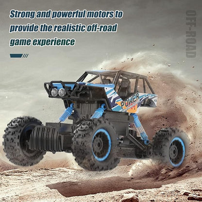 DOUBLE E RC Car 1:12 Remote Control Car Monster Trucks with Head Lights 4WD Off All Terrain RC Car Rechargeable Vehicles