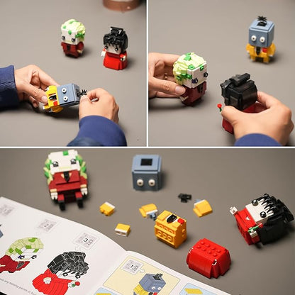Horror Action Figure Toy Building Set Compatible with Lego for AdultsHalloween Decor Toy for Girls and Boys 12 Years Up 404 pcs