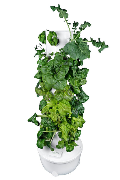 ALTO GARDEN HX Aeroponic Tower | High Capacity Tower | Hydroponics Growing System Kit | Food Grade with 40 Net Pots (Without Lights)