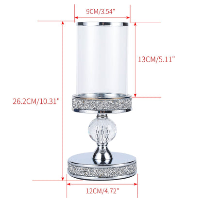 Pillar Candle Holders, Candle Holder for Pillar Candle, Candlesticks Holder, for Wedding, Dining Coffee Table, Home Centerpices, Home Decor CH00XS
