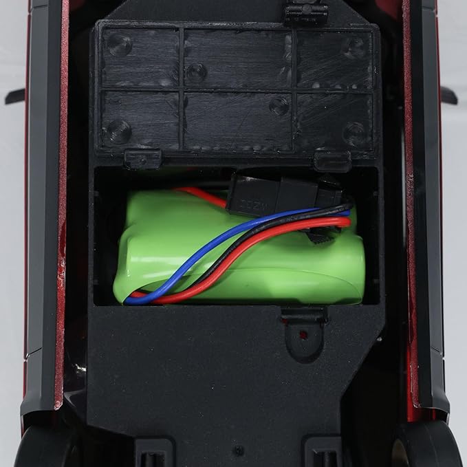 US in Stock 1/18 RC Drift Racing Car Rwd LDRC LD1801 Wireless Control Vehicle Gyroscope Light System Motor Servo ESC Hobby Model for Ages 14+(Red with Gyro)