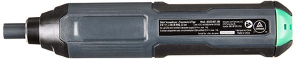 Amazon Basics by SKIL 4V Cordless Stick Screwdriver with 10-Piece Bit Set and USB Cable(Previously Denali brand)