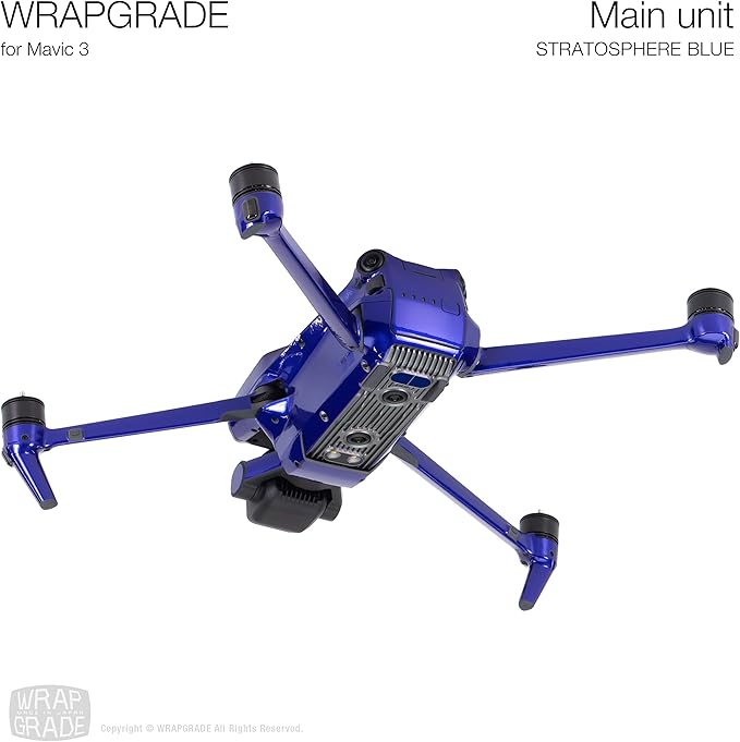 WRAPGRADE Skin Compatible with DJI Mavic 3 Pro (Stratosphere Blue)