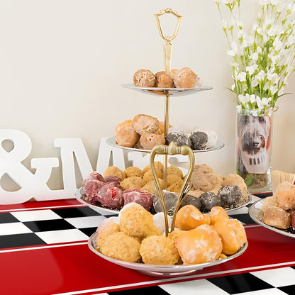 3 Pack Checkered Race Car Tablecloths - Race Car Birthday Party Decorations Kids' Party Tablecovers 54"x108" Rectangular Disposable for Boys Birthday Baby Shower