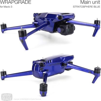 WRAPGRADE Skin Compatible with DJI Mavic 3 Pro (Stratosphere Blue)